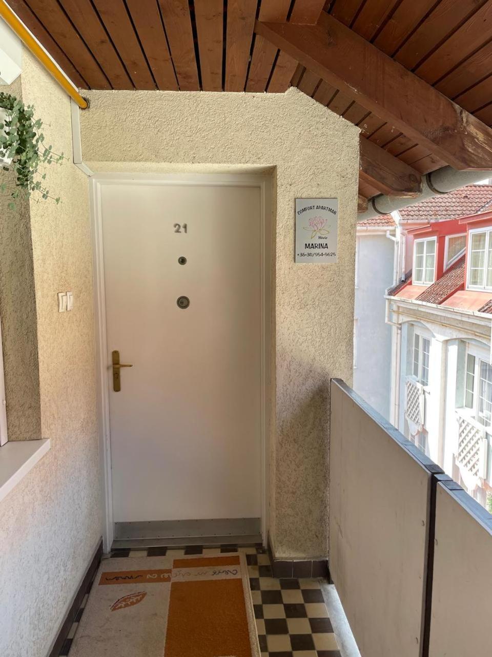 Comfort Apartman Marina Heviz Exterior foto